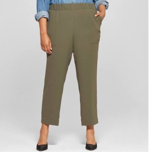 Ava & Viv Pants - NWOT Ava & Viv Green Soft  Pants Size 4X